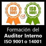 Formación del Auditor Interno ISO 9001 o 14001